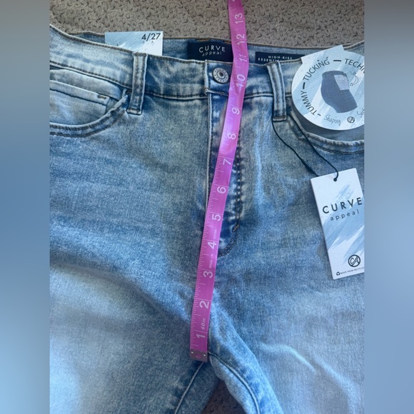 CURVE APPEAL tummy, tucking technology,Denim Jeans-essential skinny, high-rise๐ - Picture 5 of 13
